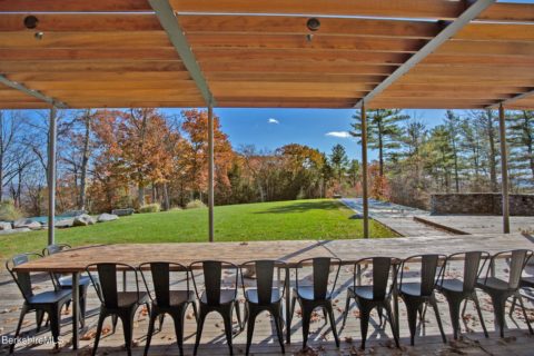 Great Barrington Contemporary with a View on 119 Acres