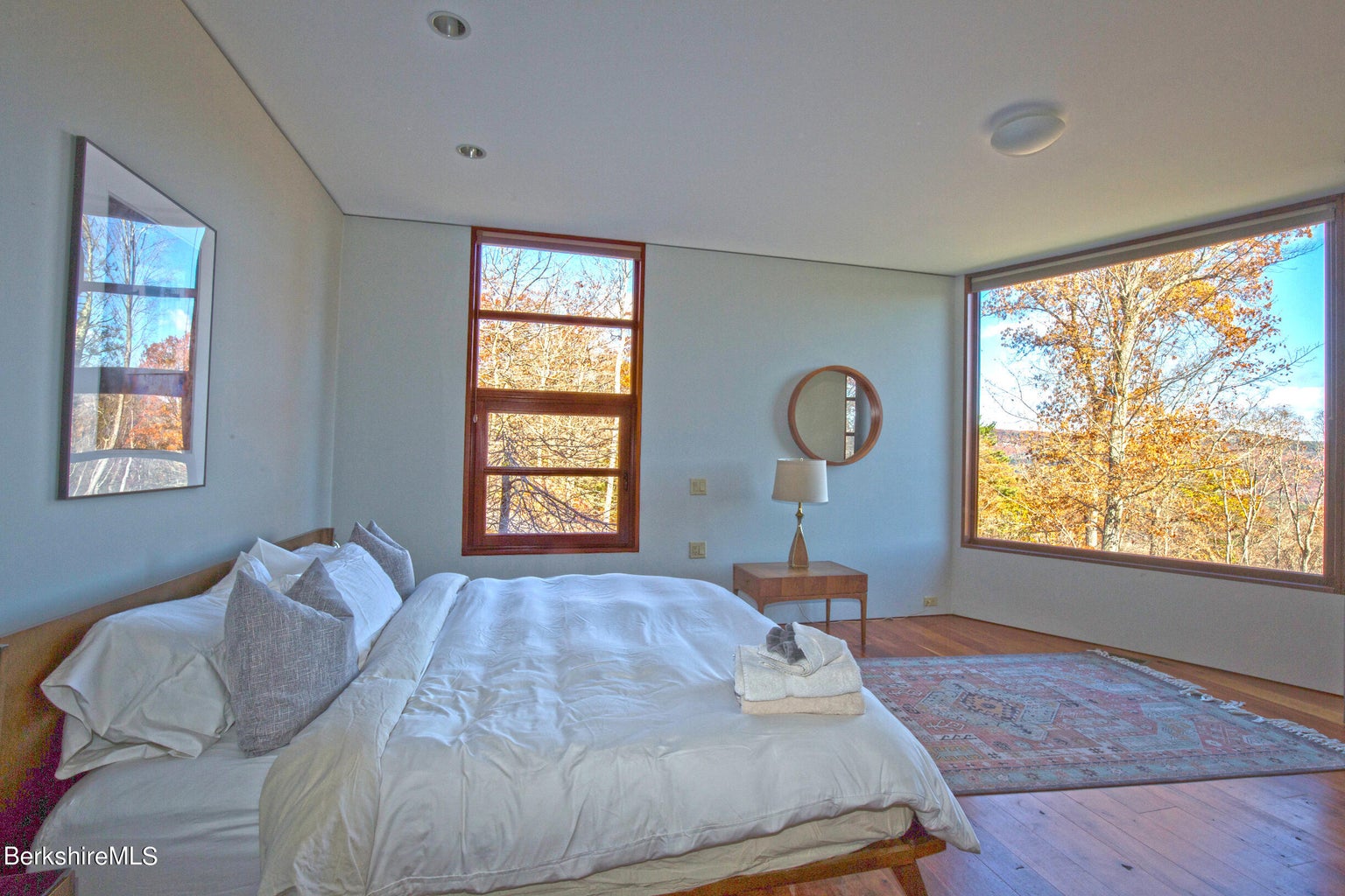 Great Barrington Contemporary with a View on 119 Acres